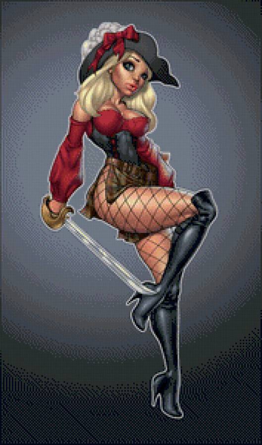 пираточка - девушка - предпросмотр