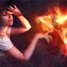 Схема вышивки «жарптиця»