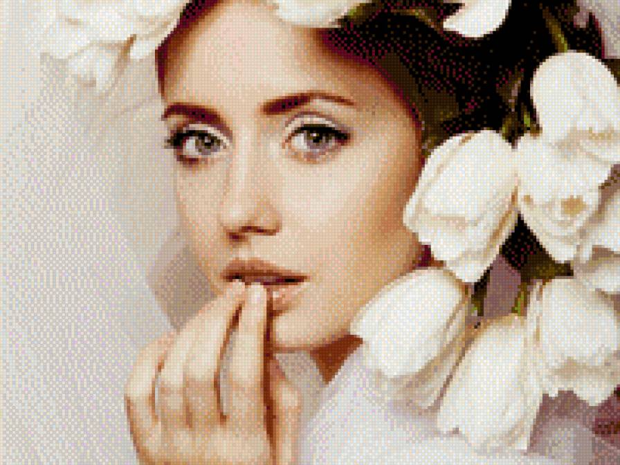 дівчина - красуня, почуття - предпросмотр