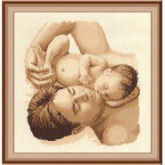 Схема вышивки «папина радость»