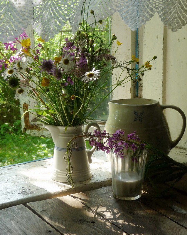 летнее утро - оригинал