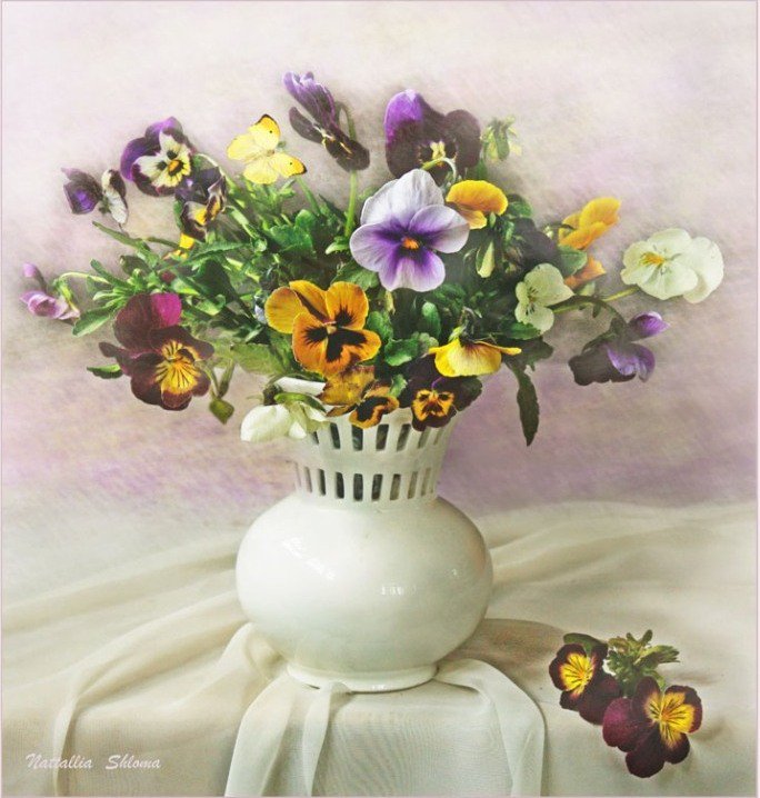 анютины глазки - оригинал