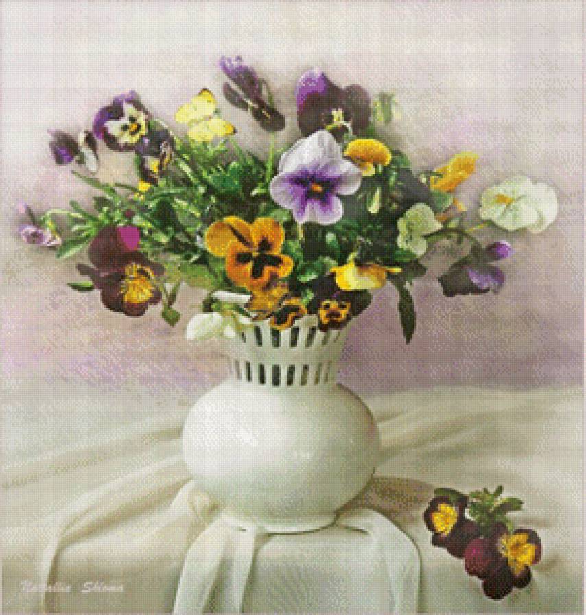 анютины глазки - предпросмотр