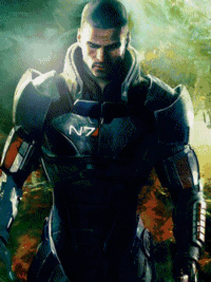 Shepard - mass effect - предпросмотр