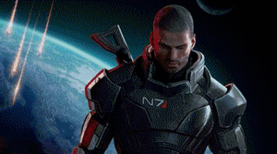 Shepard - mass effect - предпросмотр