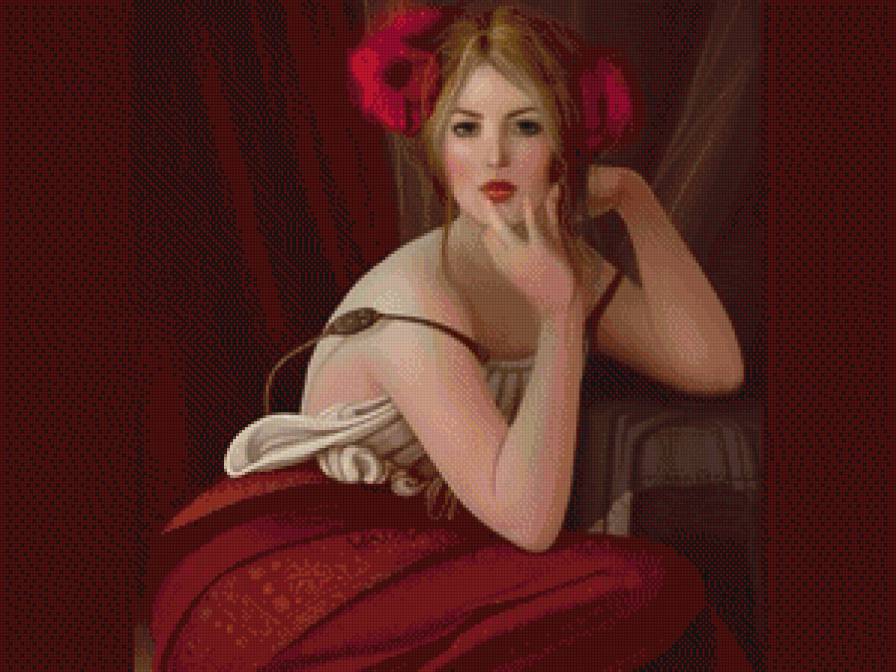 красотка - девушка - предпросмотр