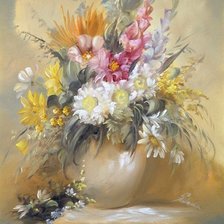 Схема вышивки «Букет»