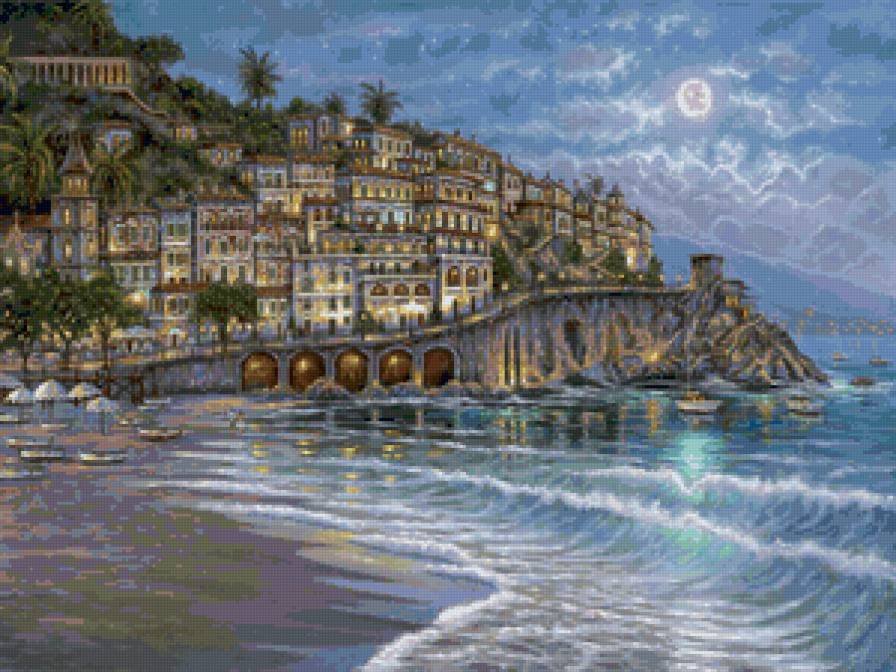 №850052 - море, город - предпросмотр