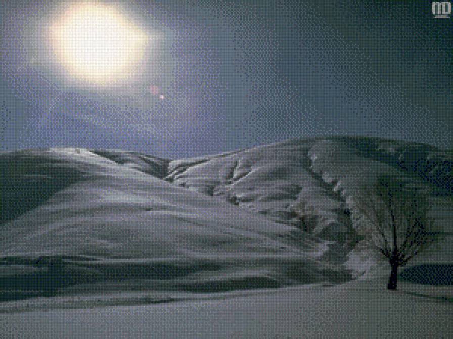 Пейзаж 37 - пейзаж, гори, краса, природа, зима - предпросмотр