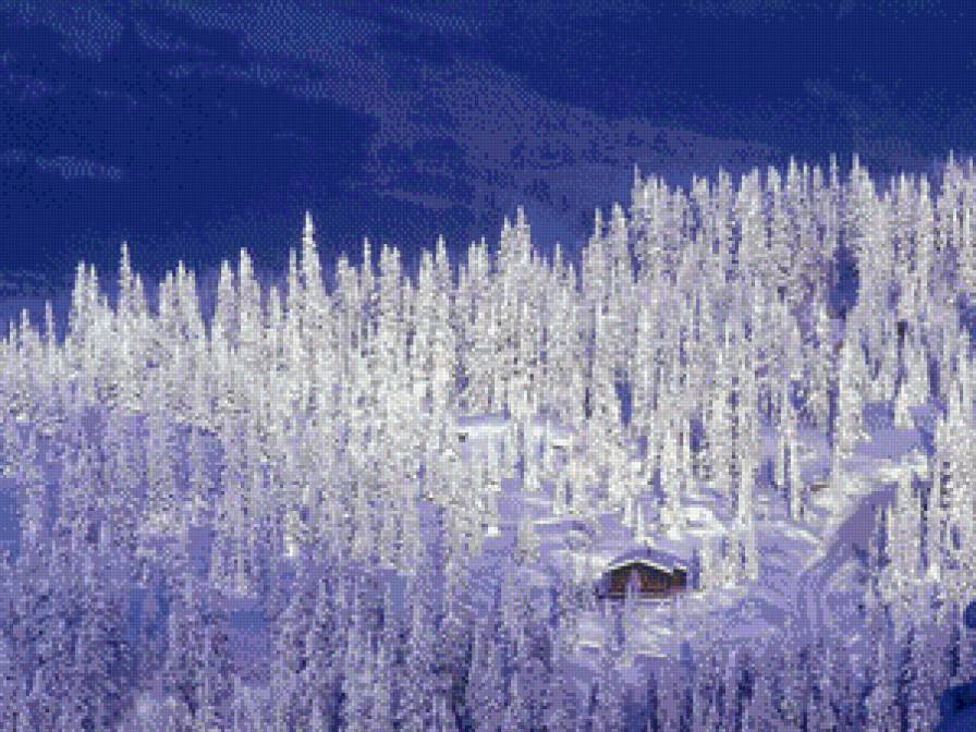 Пейзаж 38 - зима, пейзаж, природа, гори, краса - предпросмотр