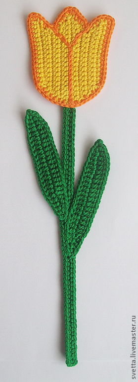 тюльпан - закладка - оригинал