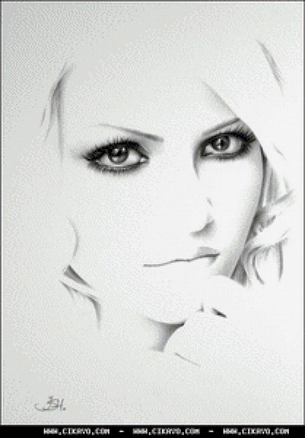 Дівчина 4 - портрет, дівчина, красуня - предпросмотр