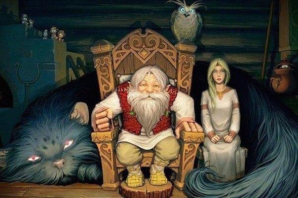 в гостях у сказки - сказка, фэнтези - оригинал