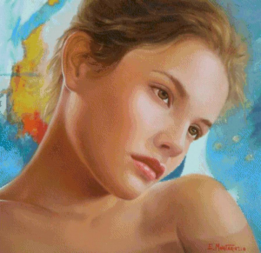 задумчивая - девушка - предпросмотр