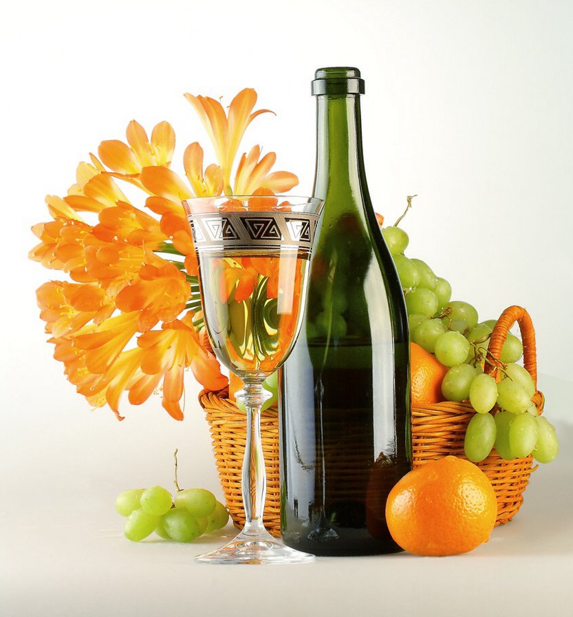 Натюрморт - фрукты, натюрморт - оригинал