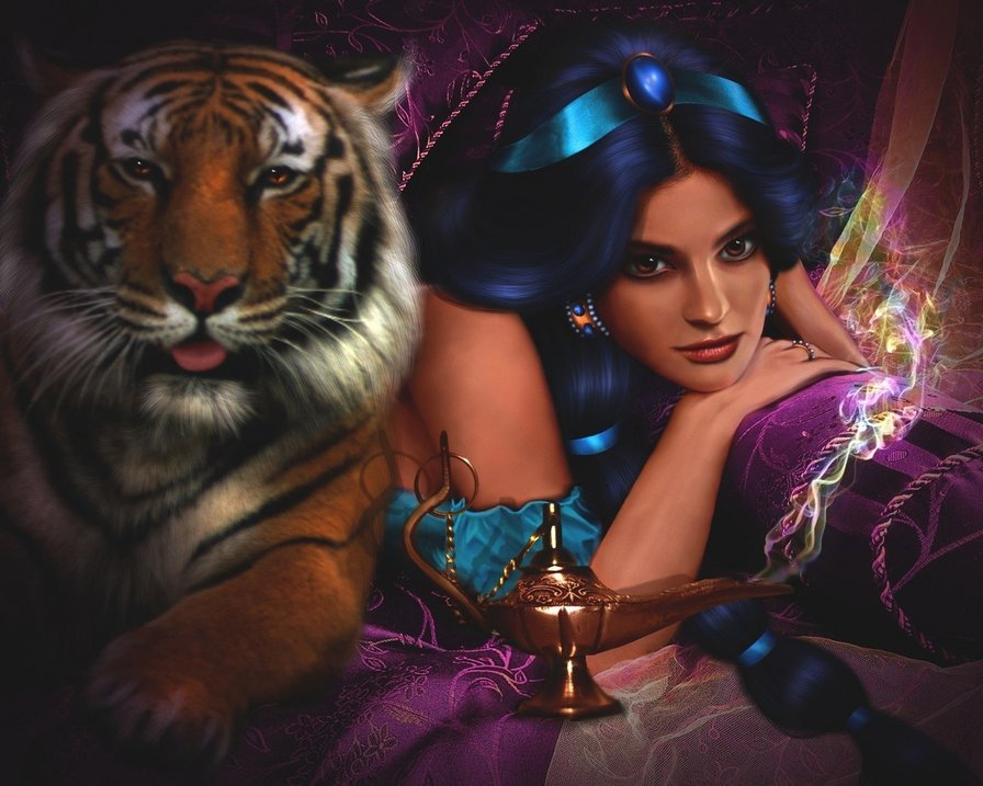 Принцесса Жасмин - оригинал