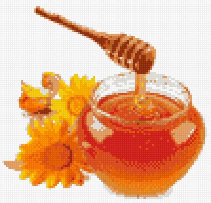 Баночка мёда - мед, для кухни - предпросмотр