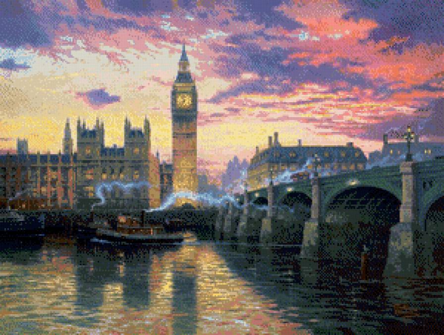 картина - пейзаж, страны, города - предпросмотр