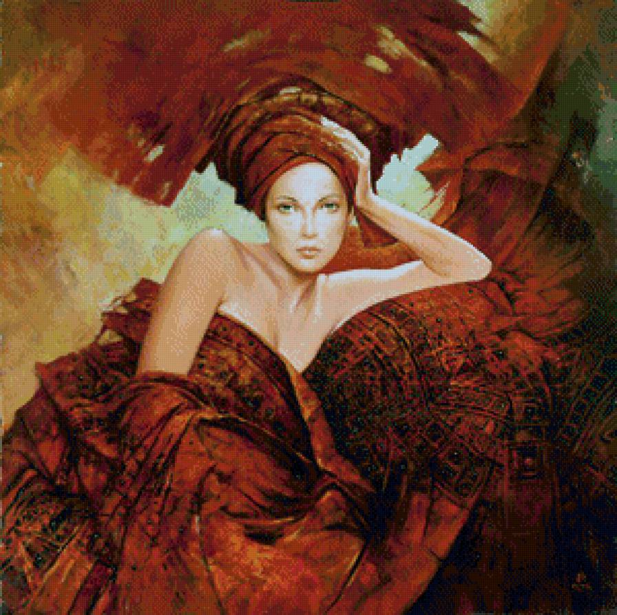 нереальная - девушка - предпросмотр