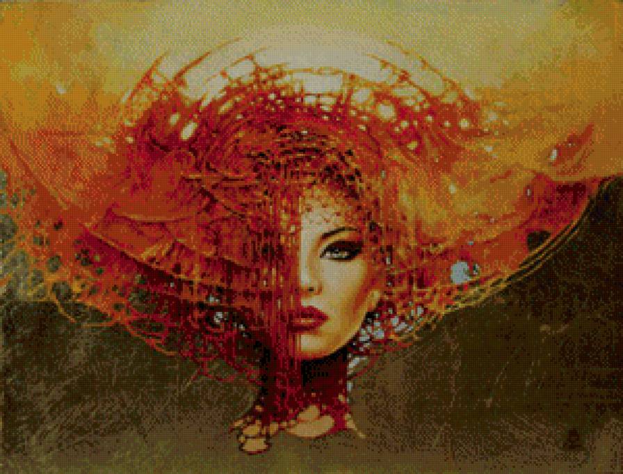 нереальная - девушка - предпросмотр