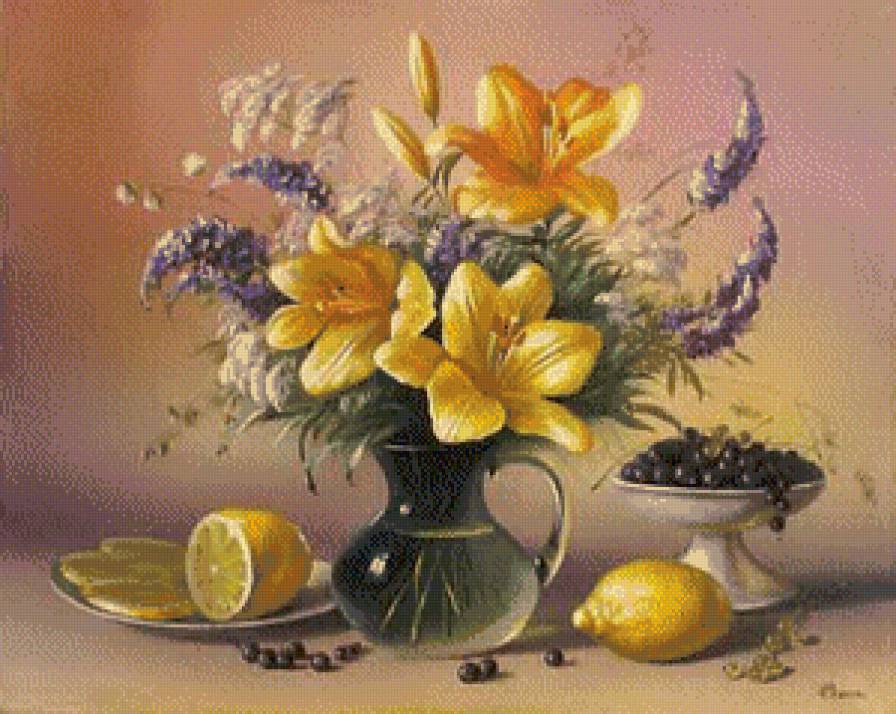 №851687 - цветы.натюрморт - предпросмотр