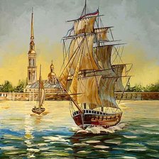 Схема вышивки «Saint Petersburg»