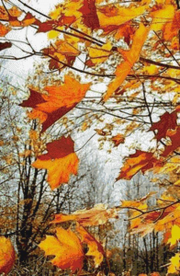 Осень - листья, осень - предпросмотр