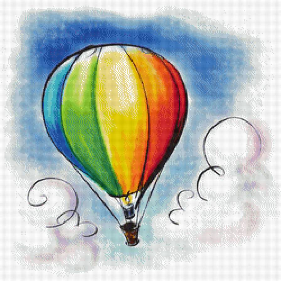 Воздушный шар - шар - предпросмотр