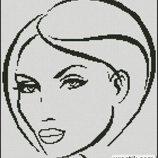 Схема вышивки «2222»