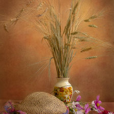 Схема вышивки «край лета»