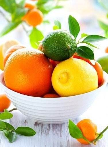 Цитрусы - апельсин, на кухню, лимон - оригинал