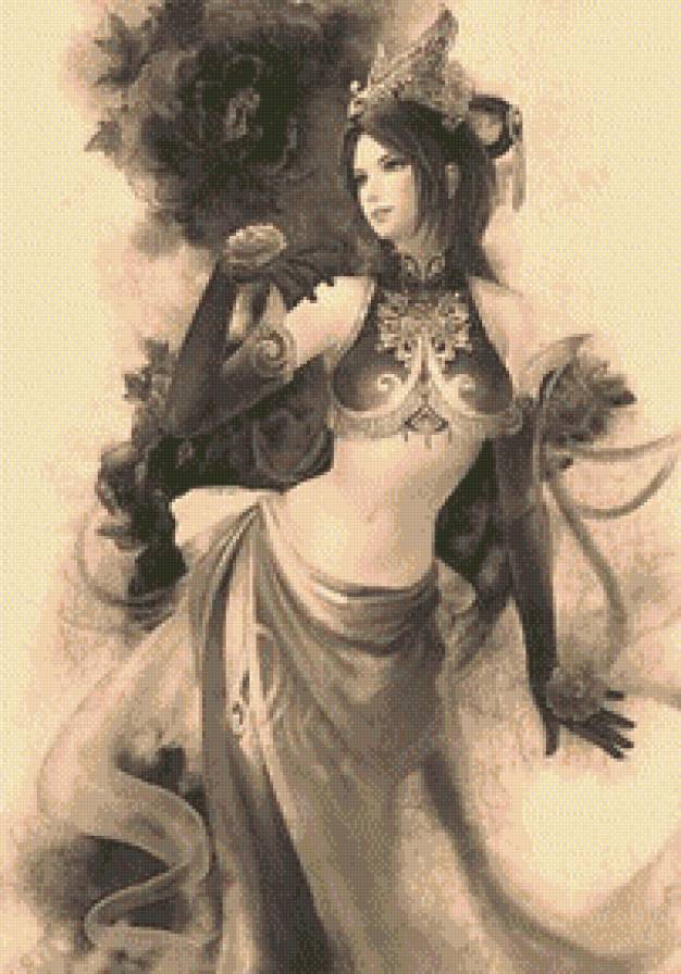 восточный танец - восток, гейша, танец - предпросмотр