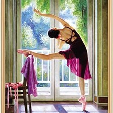 Схема вышивки «Bailarina»