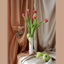 Оригинал схемы вышивки «цветы» (№854088)
