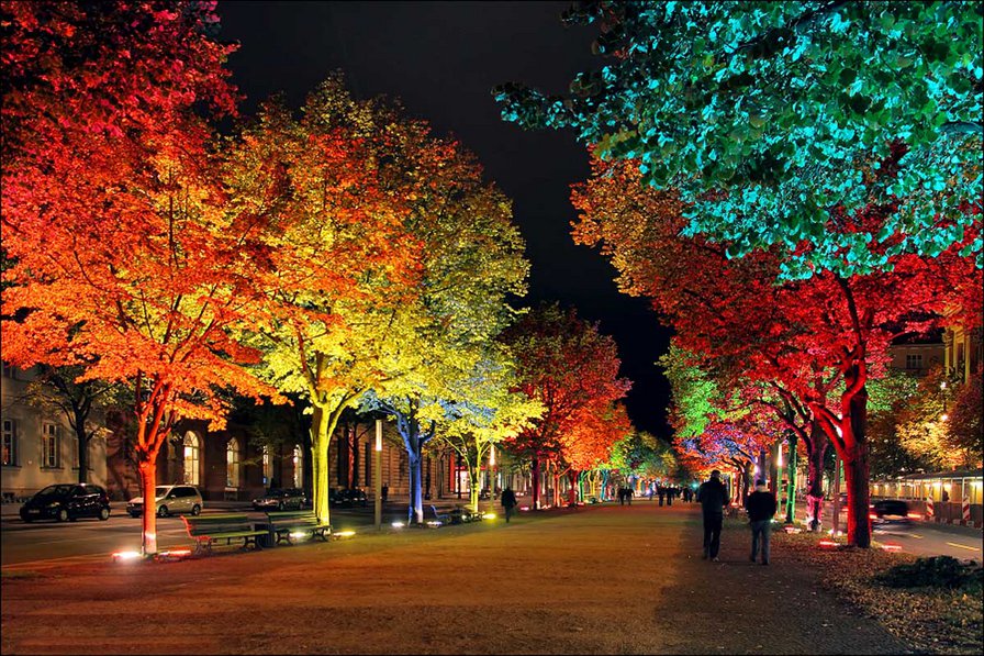 Берлин под липами - германия, город, унтер-ден-линден, городской пейзаж, берлин - оригинал