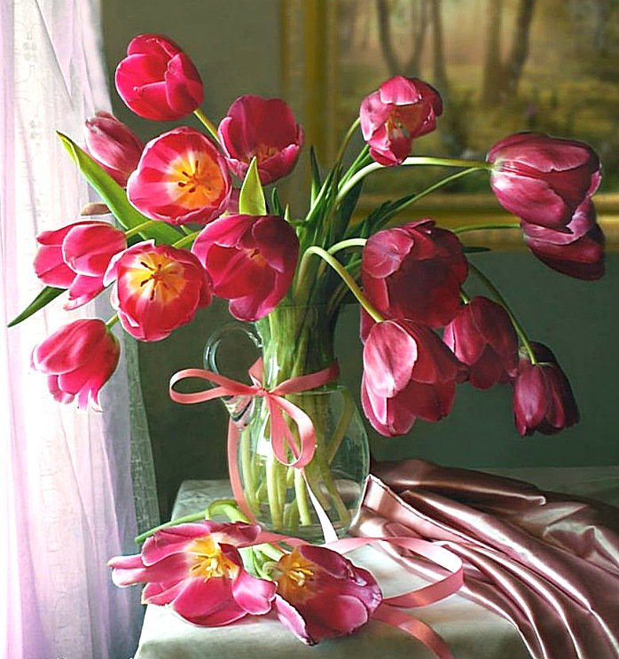 тюльпаны - оригинал