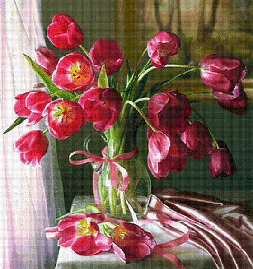 тюльпаны - предпросмотр