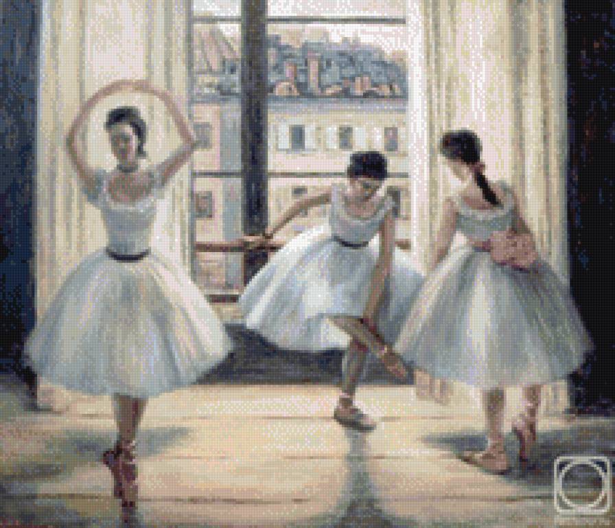 Балерины - картина - предпросмотр