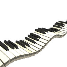 Схема вышивки «Piano»