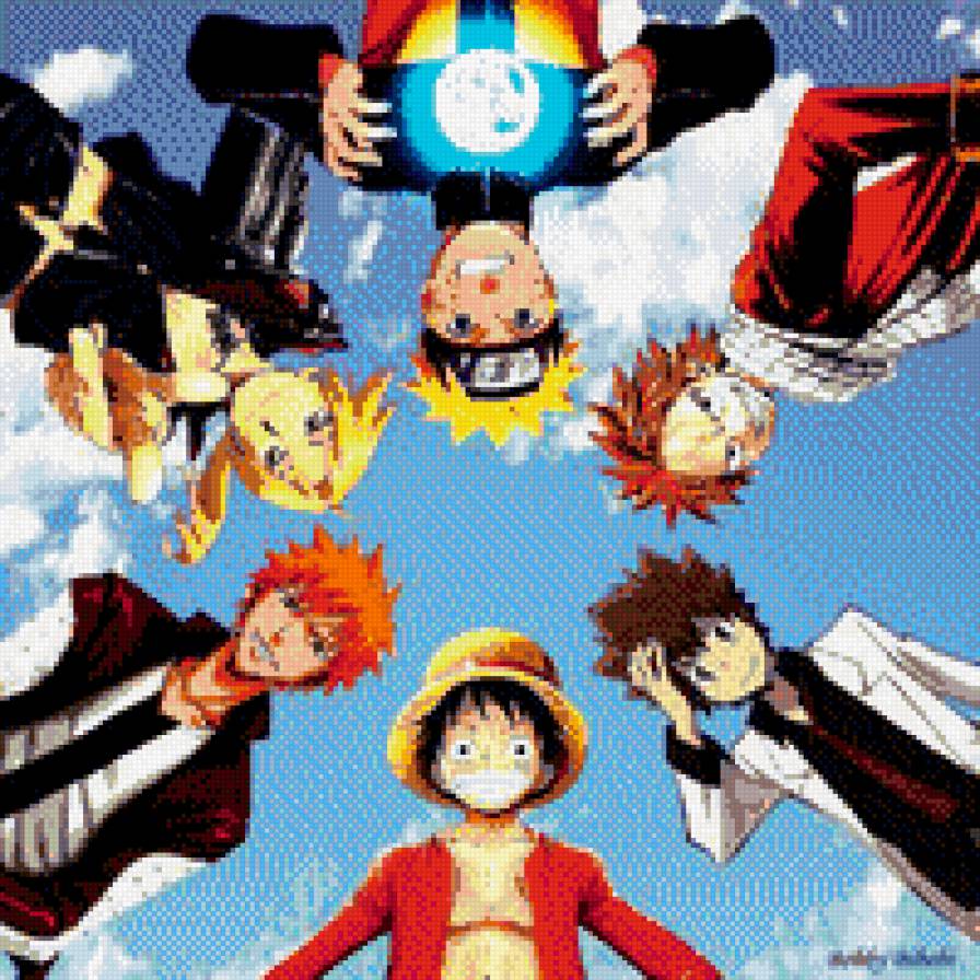 аниме - нацу и т.д, наруто, блич - предпросмотр