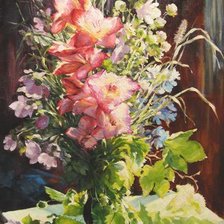 Схема вышивки «Букет»