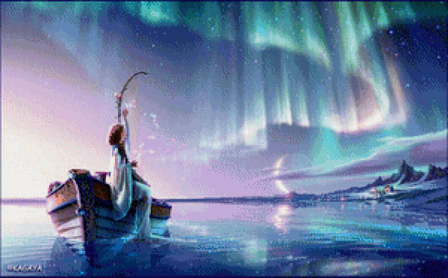 №855649 - северное сияние - предпросмотр