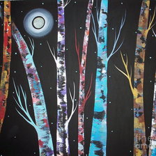 Схема вышивки «Веточки»