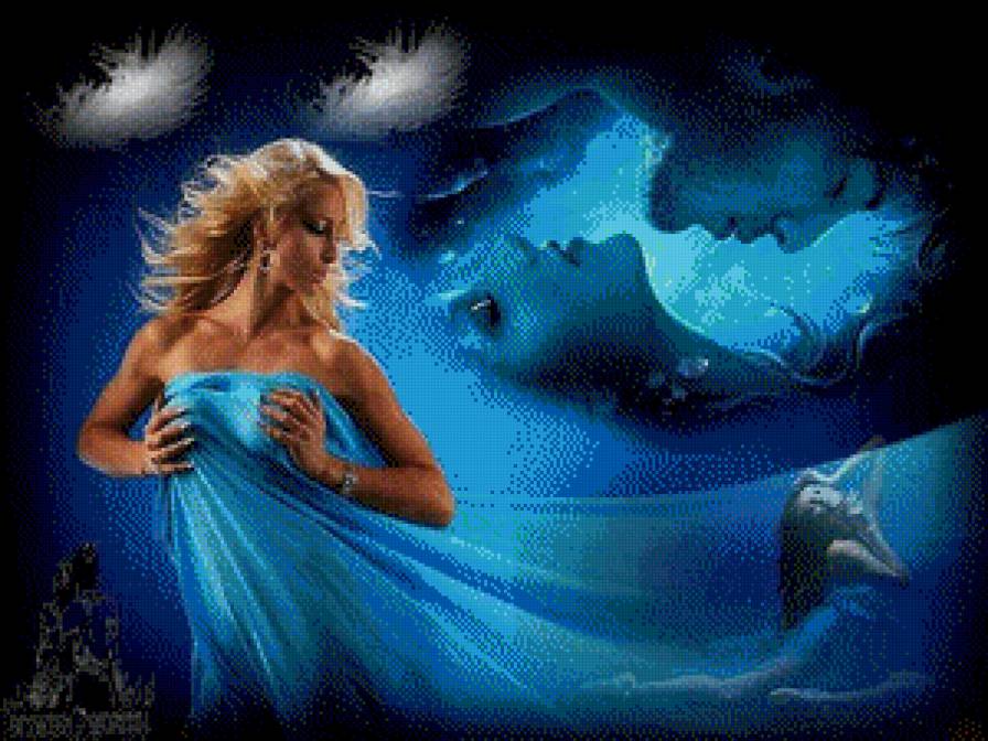 фантазия-2 - любовь, люди, девушка - предпросмотр