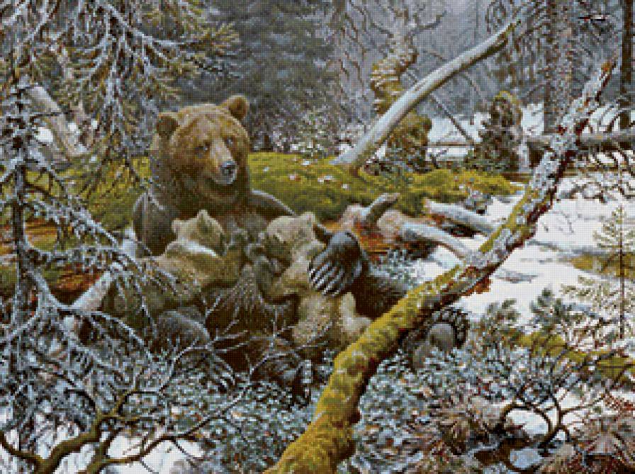 №856166 - лес, медведи - предпросмотр