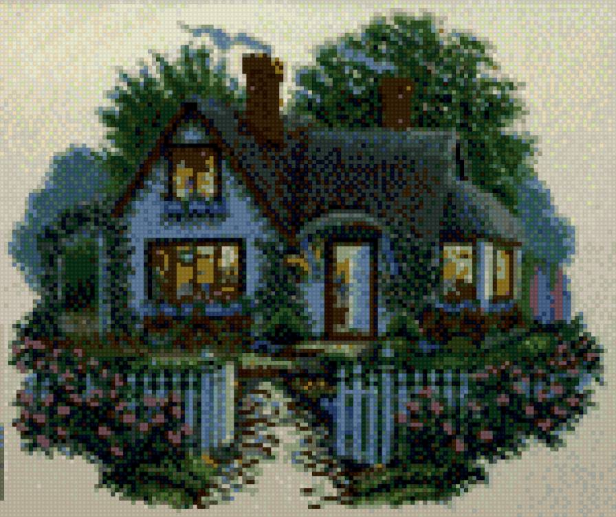 уютный домик - предпросмотр