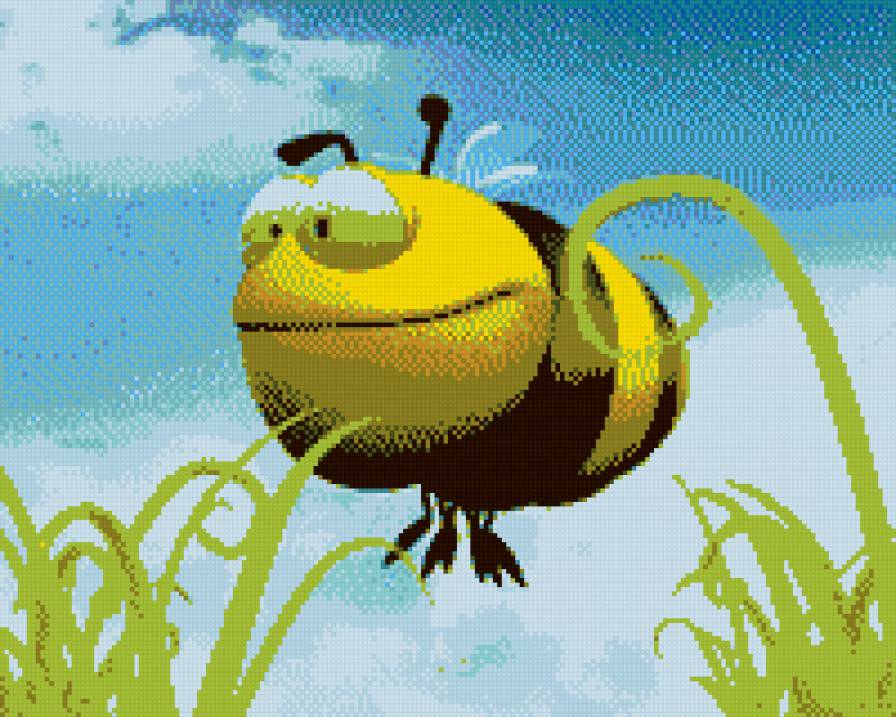 Пчела - насекомые, пчела, смешное, прикольные - предпросмотр