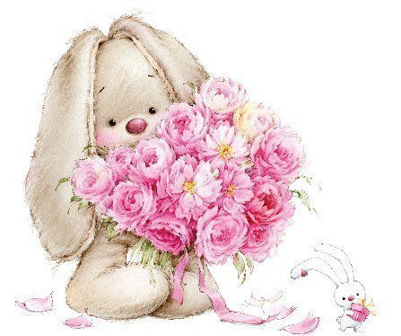 зайка - игрушки, заец, животные - оригинал