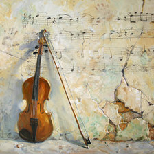 Схема вышивки «уличная музыка»