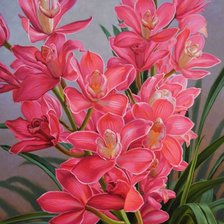 Схема вышивки «цветочки»